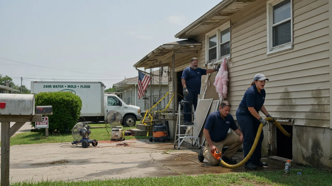 Water Damage Repair in Pleasantville, IA near me
